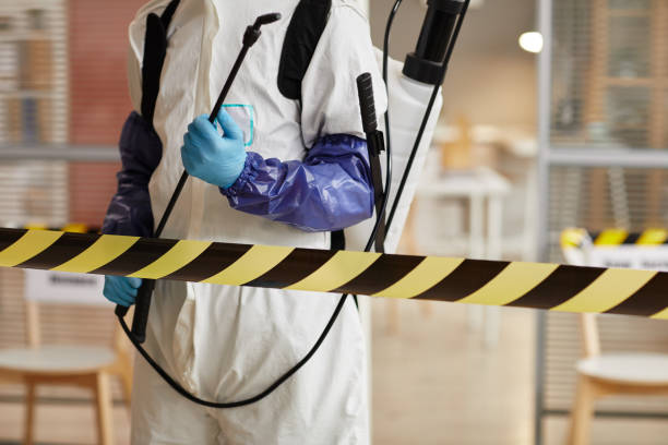 Professional Biohazard Cleanup technician working in Stockbridge, GA